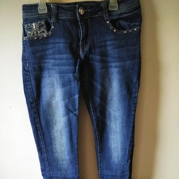 ✨2 for 25✨ Way Jeans Skinny with Cross Pockets - Picture 3 of 5